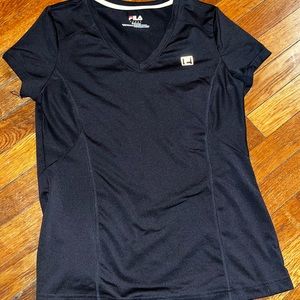 Fila Tech-fabric V-Neck T-Shirt
